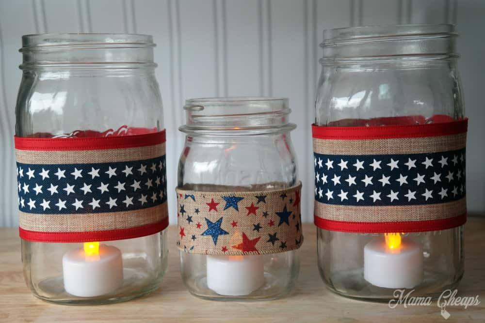 EASY DIY mason jar candle lanterns- Perfect for RV and camping